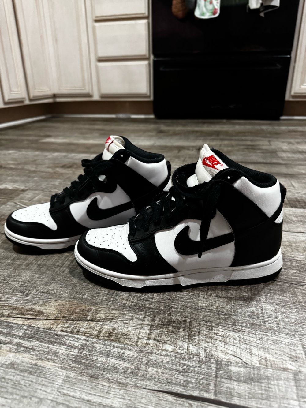 Nike Dunk High "Panda" (Black & White) – Women’s Size 7.5